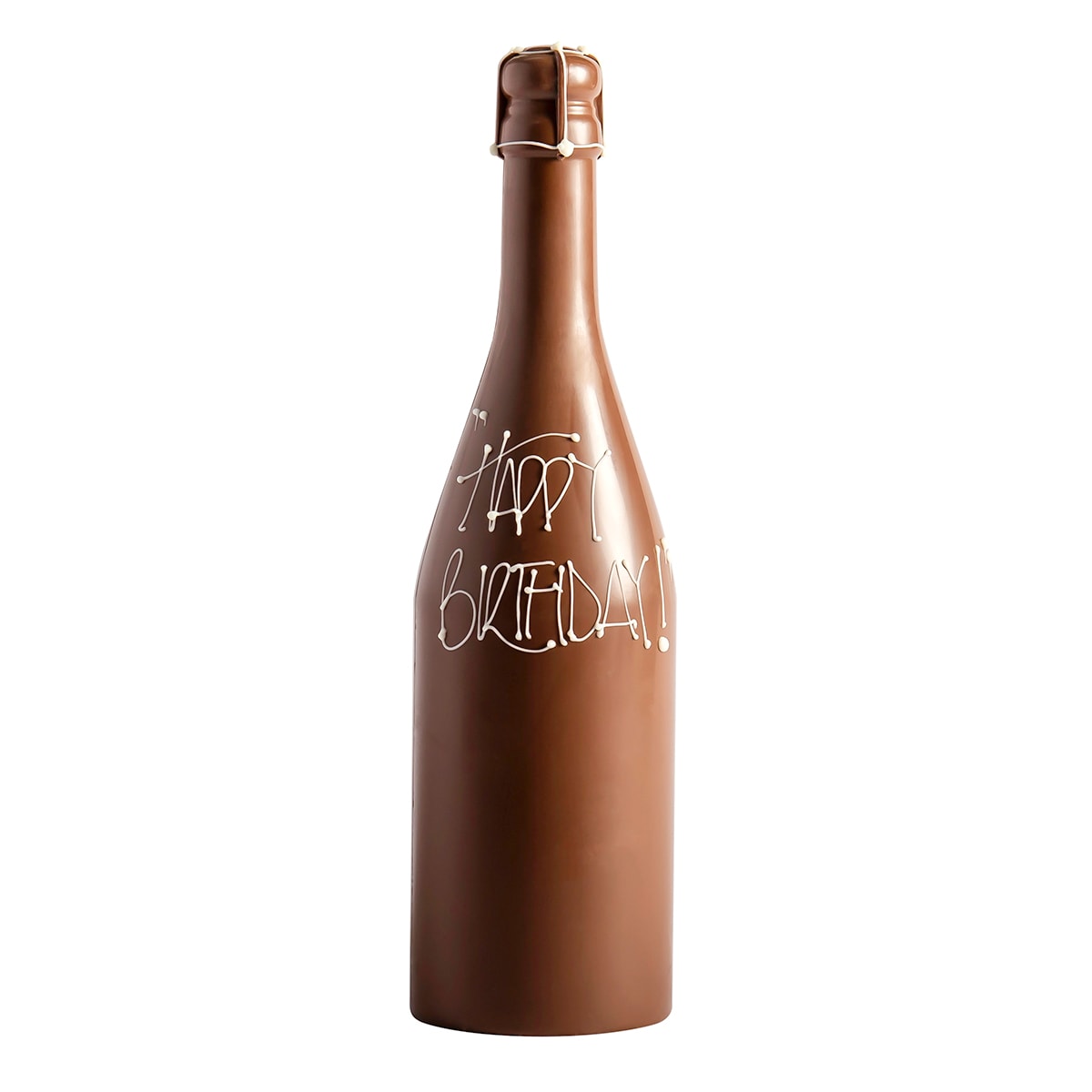 Personalised Chocolate Champagne Bottle - 300g