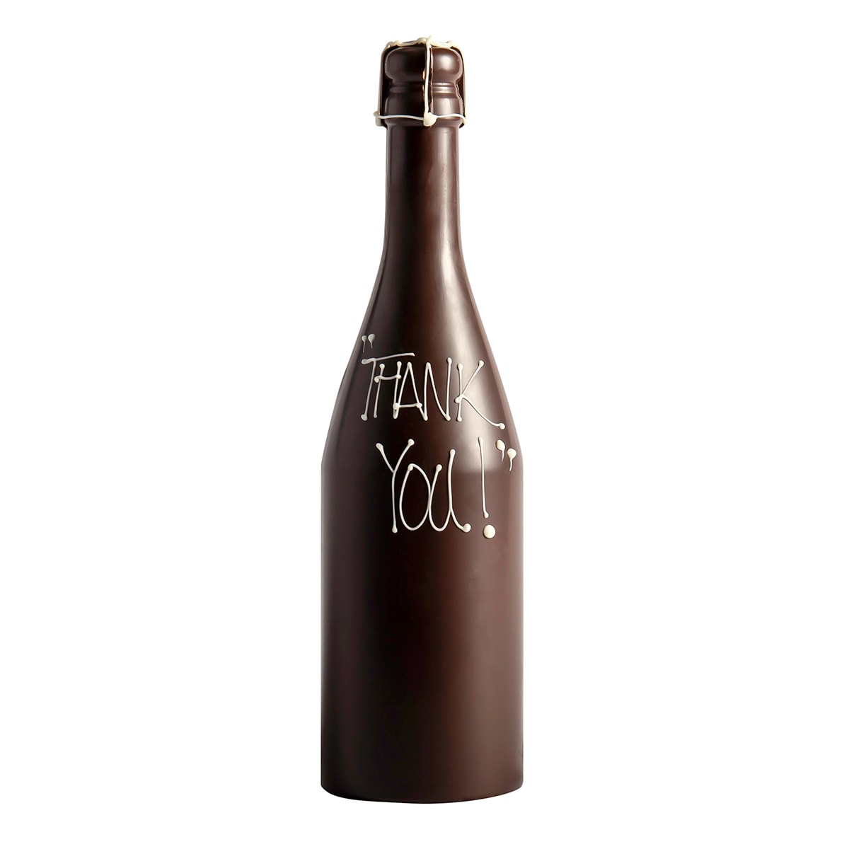 Personalised Chocolate Champagne Bottle - 300g