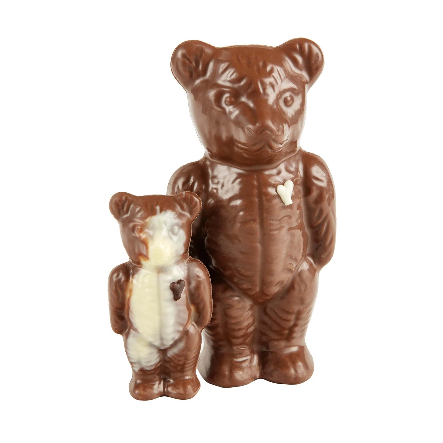 Chocilo Melbourne Milk & White Chocolate Large Bear with Baby Bear.