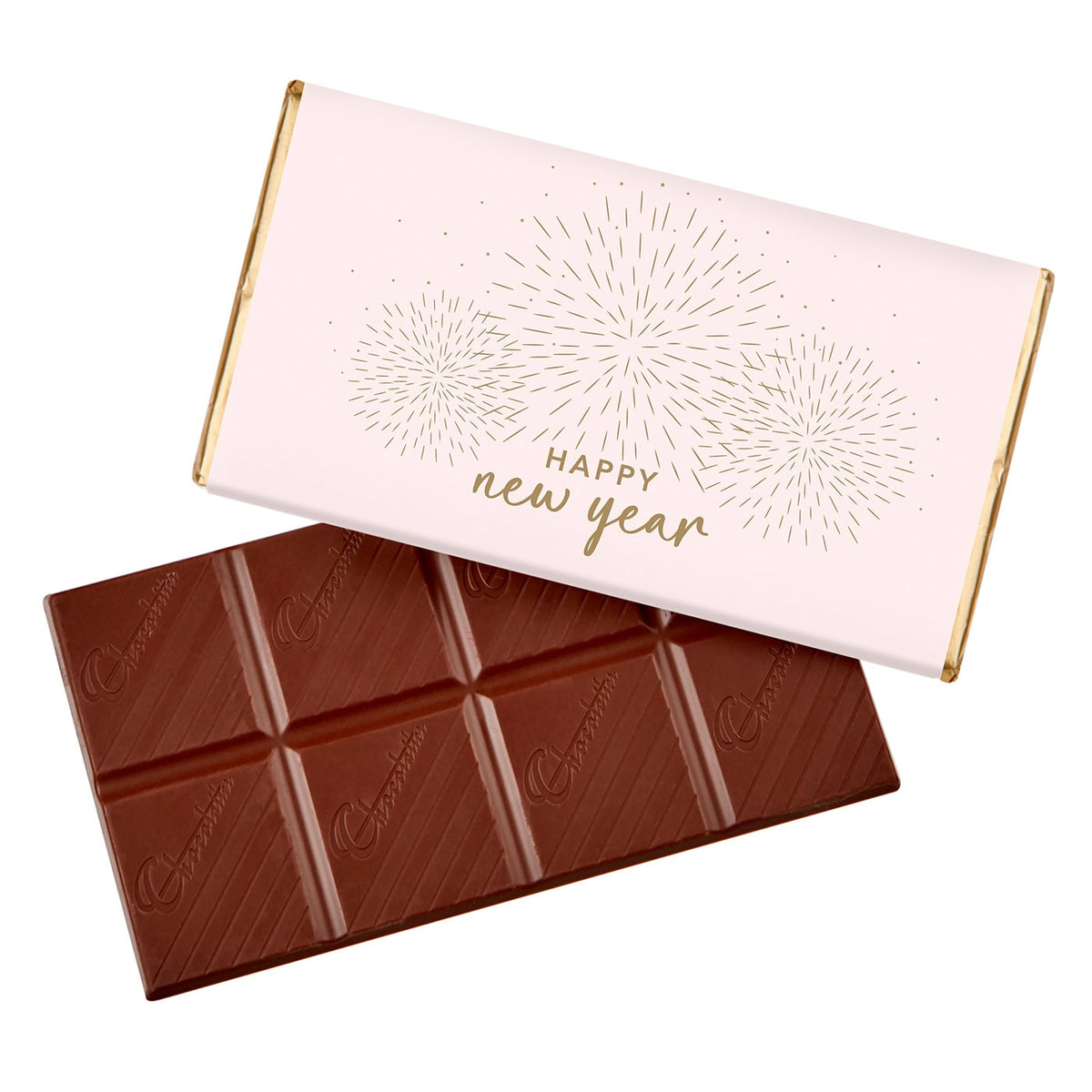 "New Year" Milk Chocolate Block - 35g