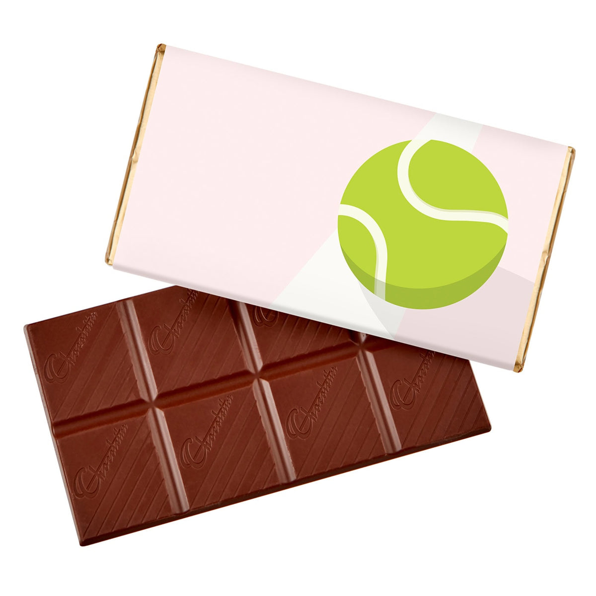 "Tennis" Milk Chocolate Block - 35g