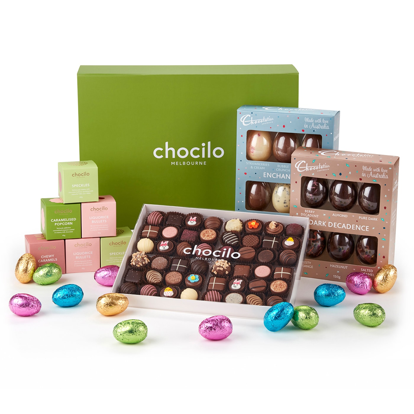 Chocilo Melbourne Large Luscious Chocolate Easter Hamper