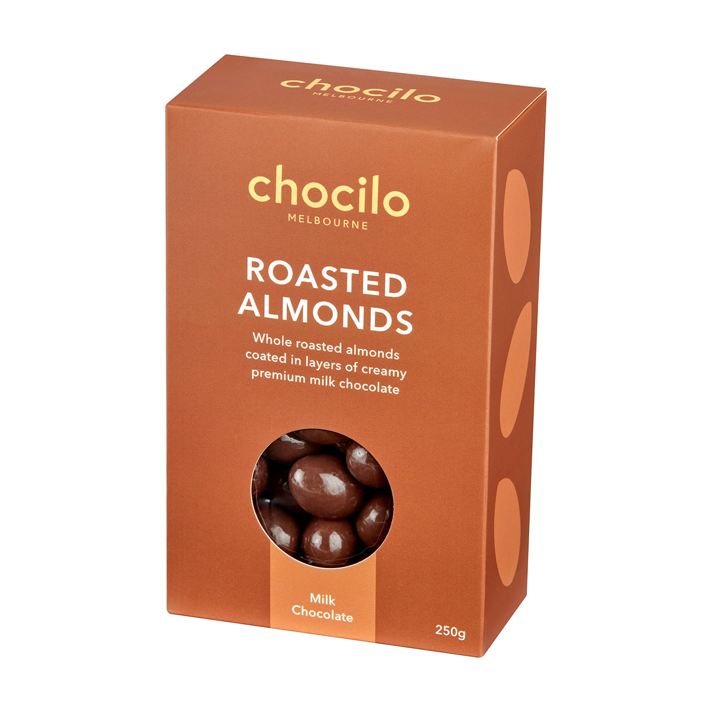 Milk Chocolate Coated Roasted Almonds Gift Box 250g
