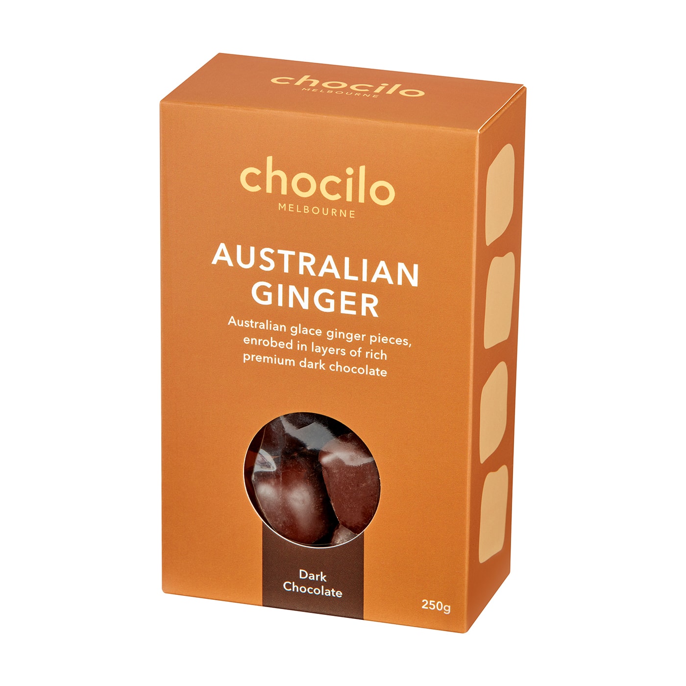 Dark Chocolate Coated Ginger Gift Box 250g