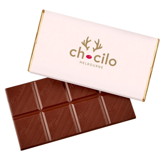 Chocilo Melbourne Milk Chocolate Christmas Block 35g