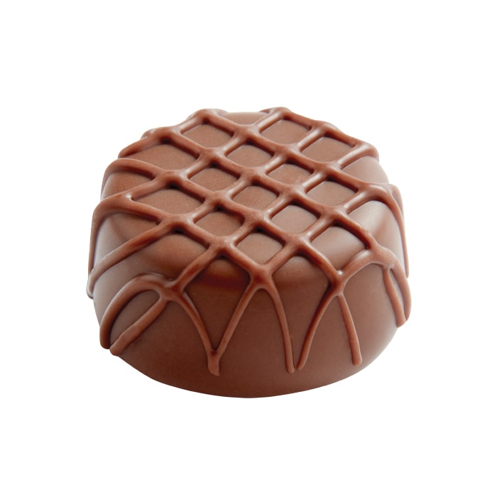 Chocilo Melbourne Christmas Fruit Mince Tart Milk Chocolate. Made in Melbourne by Chocolatier Australia.
