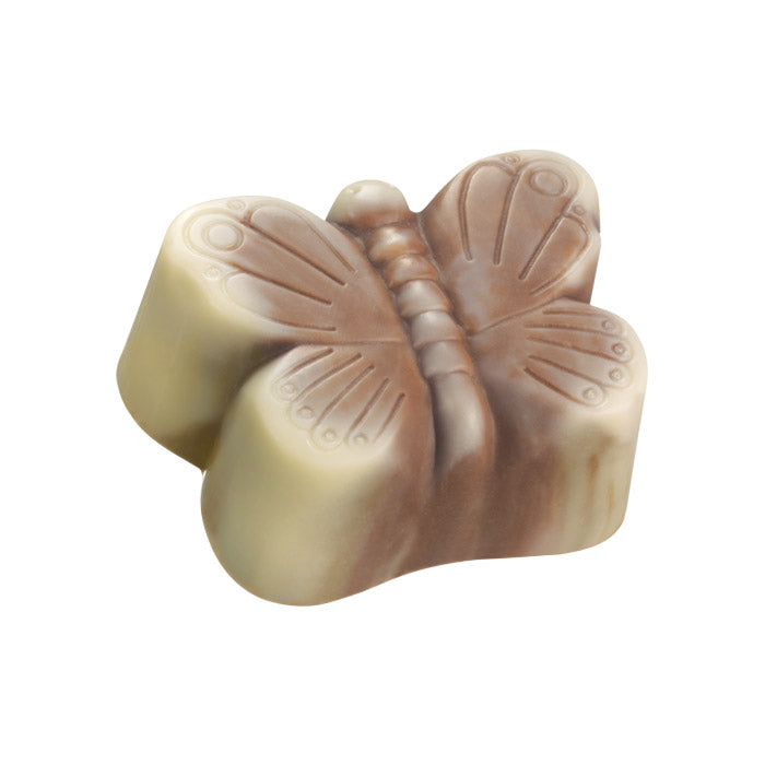 Chocilo Melbourne Marble Milk White Chocolate Hazelnut Praline Butterfly