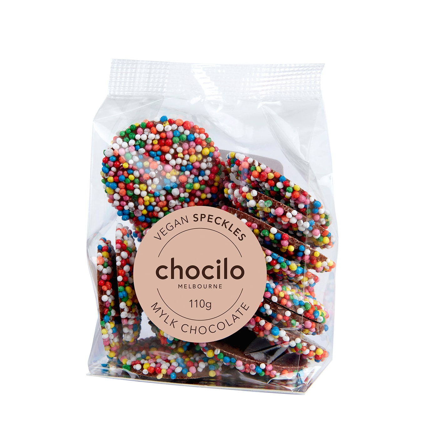 Vegan Speckles in Mylk Chocolate Gift Bag - 110g