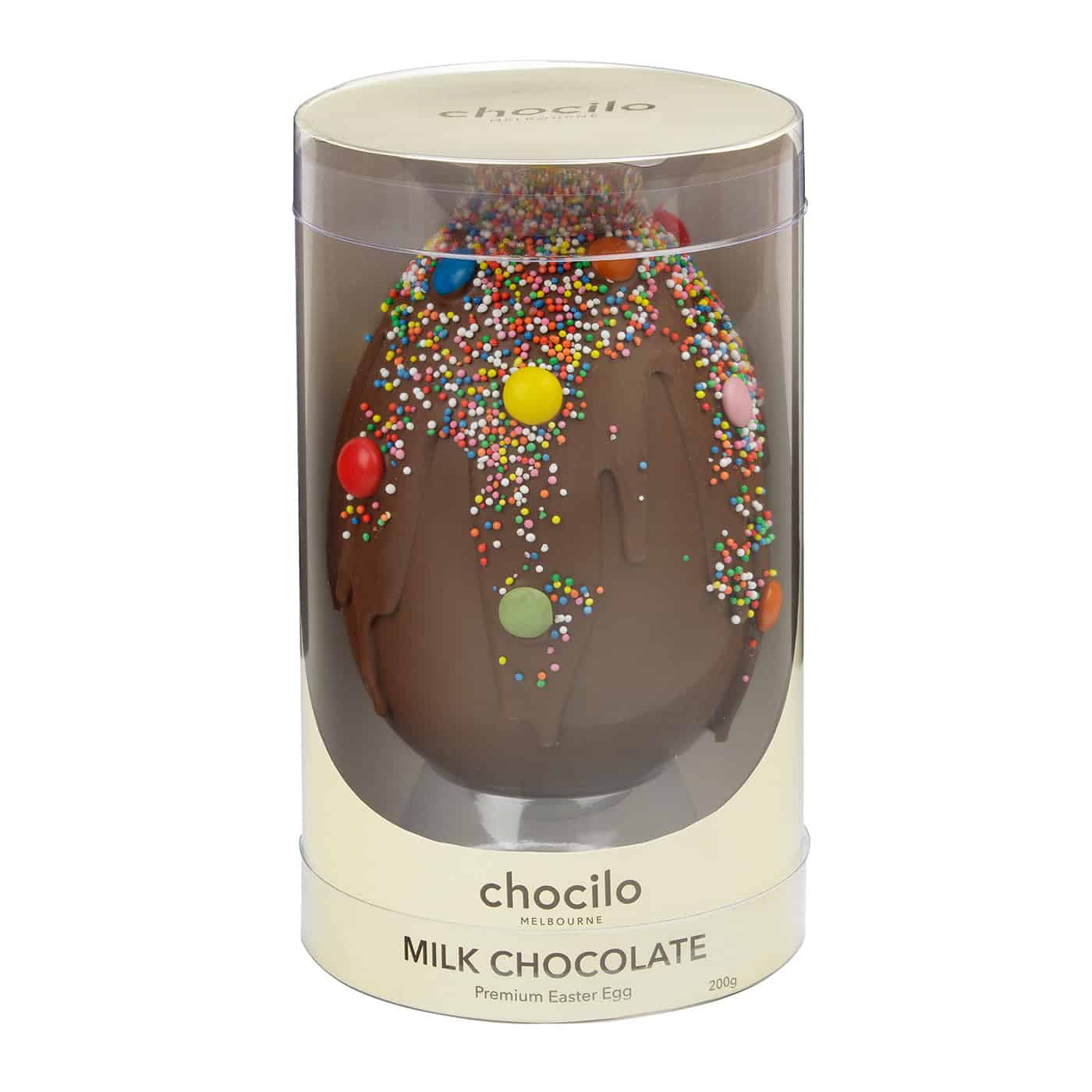 200g Chocilo Melbourne Milk Chocolate “Drip” Easter Egg