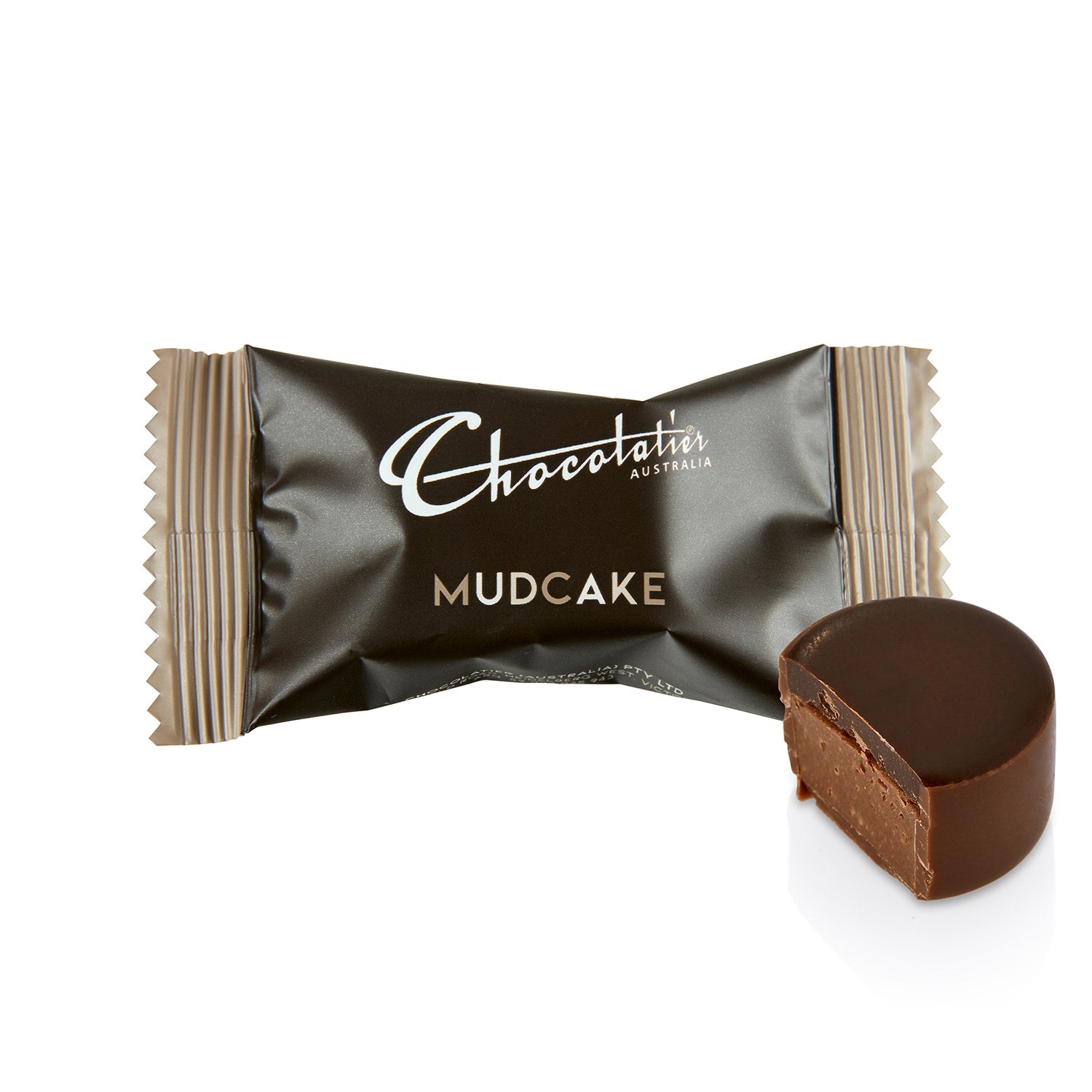 Chocolatier Australia Delights Mudcake Milk Chocolate Flow Wrap