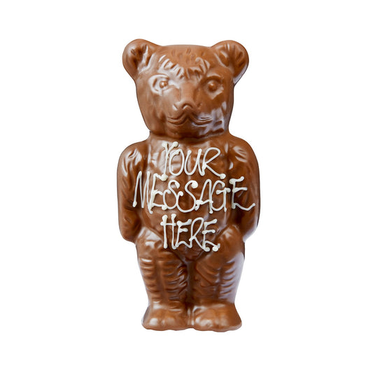 Personalised Chocolate Large Bear - 70g