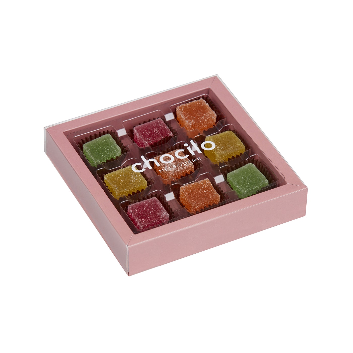 Chocilo Melbourne 90g 10 Pack Handmade Assorted Jellies Gift Box