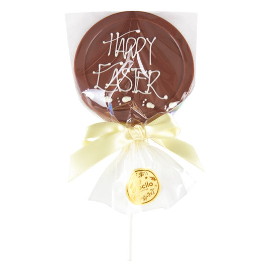 "Happy Easter" Lollipop in Milk Chocolate - 55g