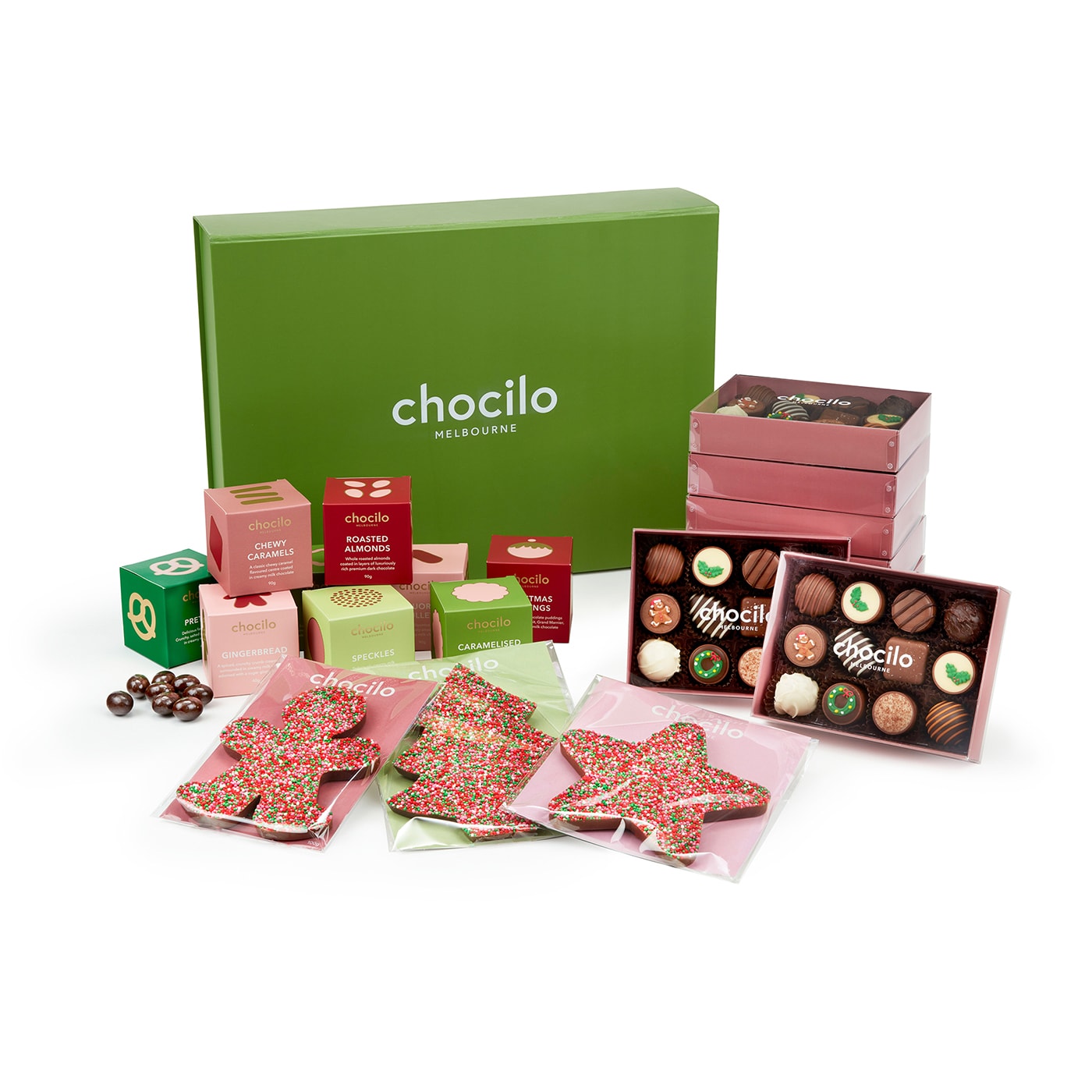 Chocilo Melbourne Festive Treats Christmas Luxury Chocolate Hamper