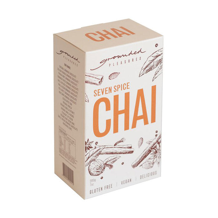 Grounded Pleasures 7 Spice Chai Drinking Chocolate - 200g