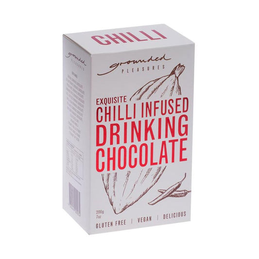 Grounded Pleasures Chilli Infused Drinking Chocolate - 200g