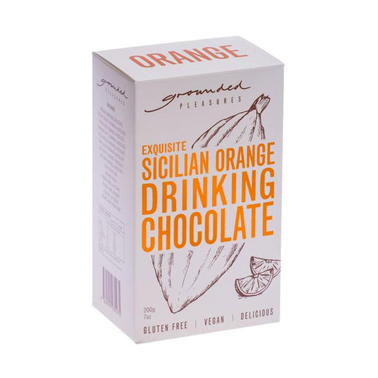 Grounded Pleasures Sicilian Orange Drinking Chocolate - 200g