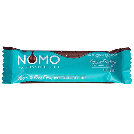 NOMO - No Missing Out Vegan Milk Chocolate & Free from Dairy, Gluten, Egg & Nuts. Available in Melbourne, Australia.