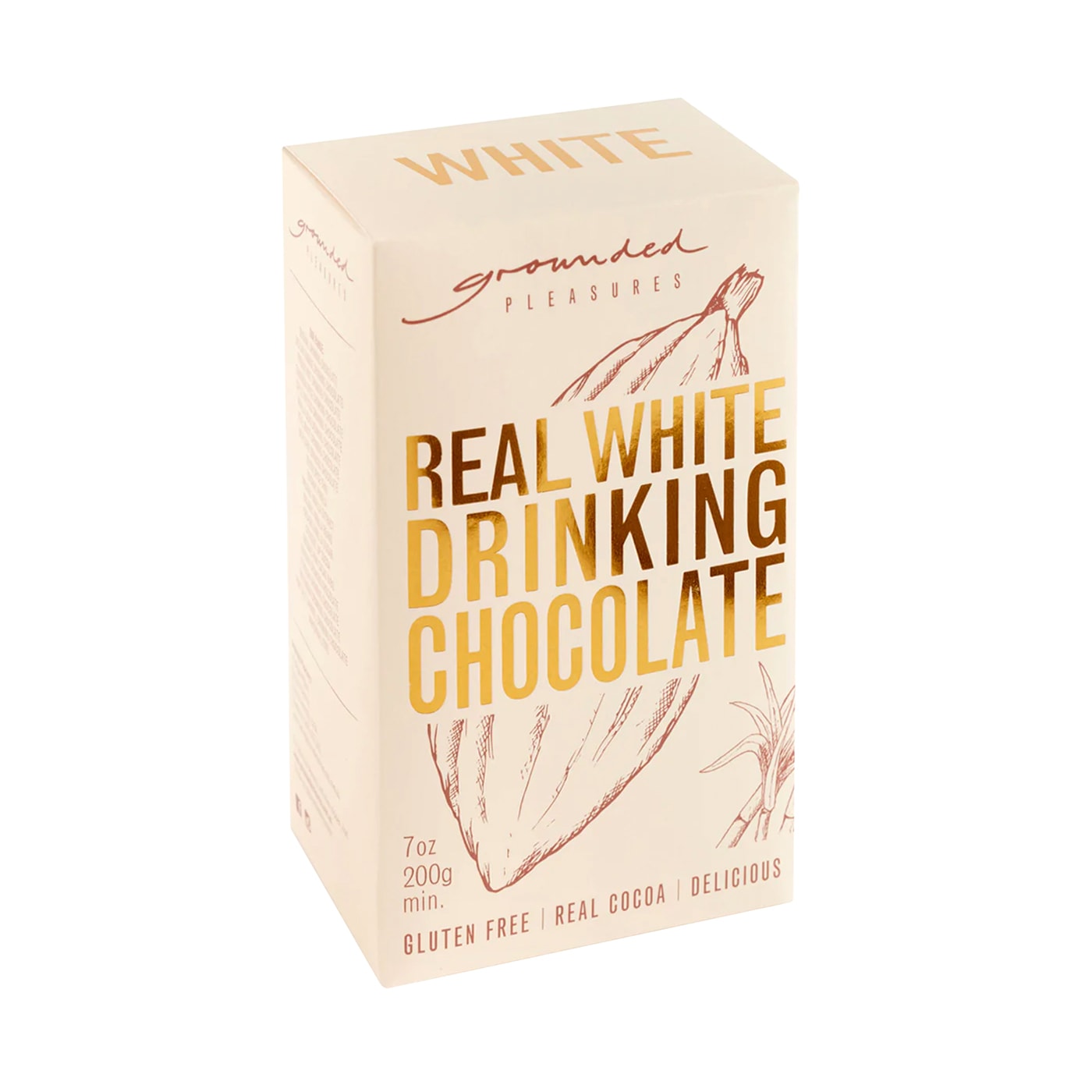 Grounded Pleasures Real White Drinking Chocolate