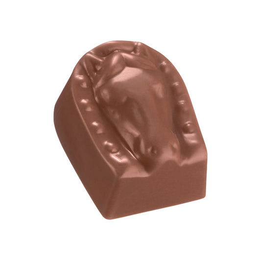 Chocilo Melbourne Couverture Milk Chocolate Horse Head. Made in Australia.